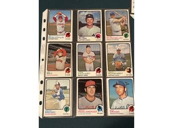Topps 1973 Baseball Cards