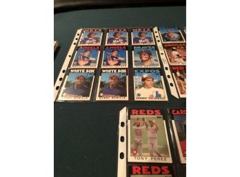 1986 Topps Assorted Cards