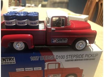 1957 Sentry Hardware  Stepside PickUp  Limited Edition Coin Bank