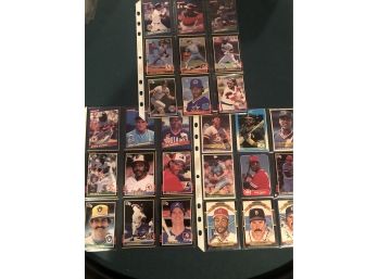 Mixed 80s Baseball Card Stars