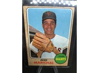 1968 Topps Juan Marichal  Baseball Card