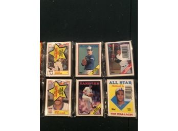 1988 Topps Baseball Card Rak Pak Pack Lot Of 2