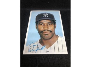 1981 Topps Dave Winfield  Glossy Photo Card