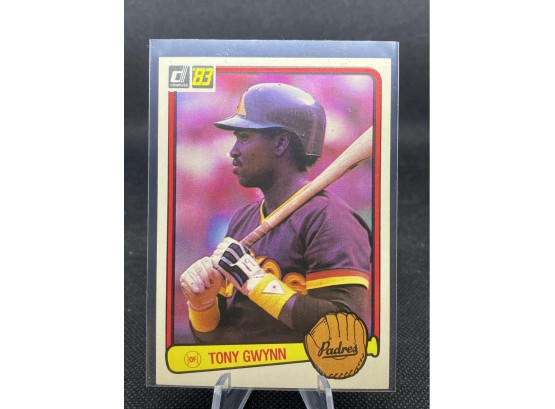 1983 Donruss Tony Gwynn RC San Diego Padres #598 Rookie Baseball Card