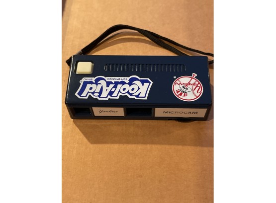 Vintage Yankees Kool-aid Microcam