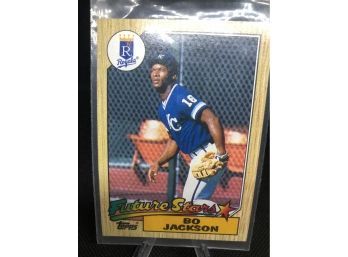 1987 Topps Bo Jackson Rookie Card!