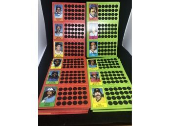 1981 Complete 108 Card Set Topps Scratch Off Baseball Cards