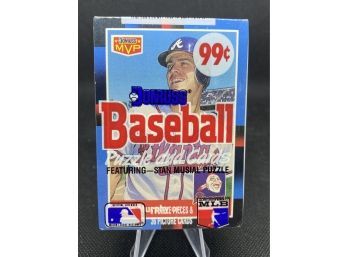 1988 Donruss Cello Pack With Dale Murphy On Top HOF