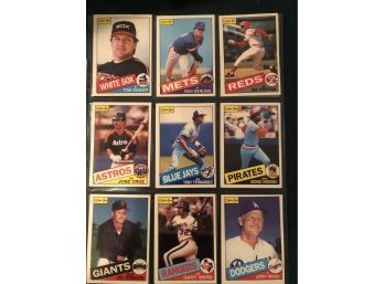Lot Of (18) 1985 O Pee Chee Baseball Cards