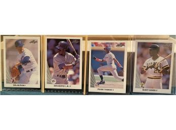 1990 Leaf Baseball Complete 528 Card Set #1-528 W/ Frank Thomas RC Nice! 433