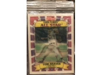 Corn Flakes Tom Seaver All Star Card 1992