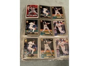 2000 Topps Assorted Baseball Cards Over 150 Cards Alot Of Stars, HOF