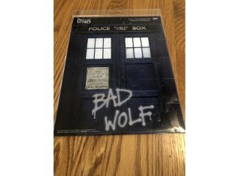 Doctor Who Police Public Call Box Magnetic Jigsaw Puzzle Brand New