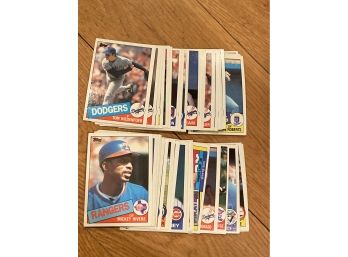 1985 Topps Baseball Cards Lot Of 50