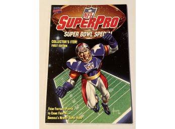 NFL Super Pro Super Bowl Special #1 Marvel Comics 1990 First Edition