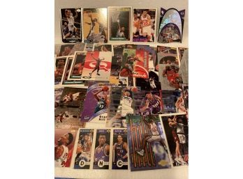 Basketball Cards Assorted Brands And Years 40-plus Cards