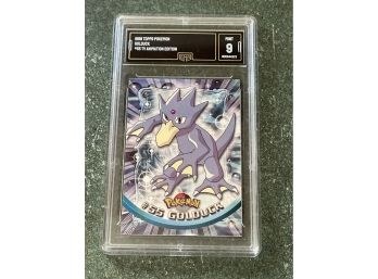 1999 Topps Pokemon Golduck GMA Mint 9