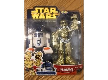 Star Wars Jedi Force C-3PO And R2-D2 Action Figures
