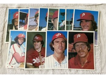 1981 TOPPS BASEBALL GIANT PHOTO CARDS 5 X 7  11 CARDS