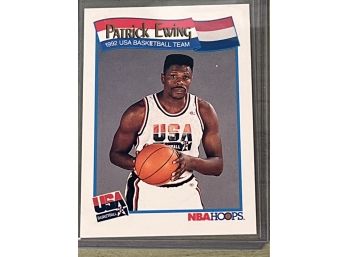 NBA Hoops Patrick Ewing  1992 USA Basketball Team Card