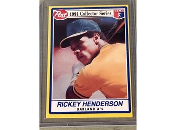 Rickey Henderson Card