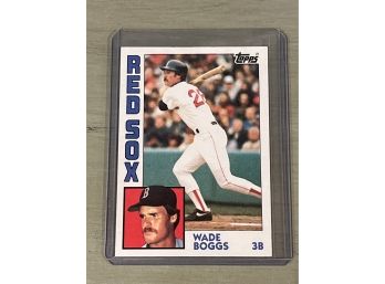 1984 Topps Wade Boogs Card