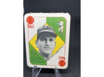 Ball  Tradings Cards  No 27 In Series Of  52 Wally Westlake