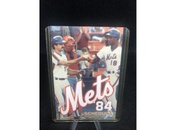 1984 NY Mets Schedule