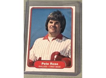 1982 Fleer Pete Rose