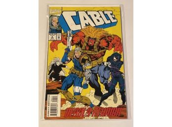 Cable #4, Volume #1, Marvel Comics, August 1993 Domino Appearance