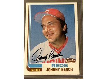 Topps Johnny Bench
