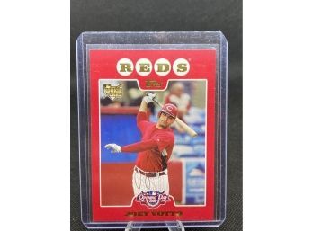 2008 Topps Opening Day Joey Votto Rookie Card #218 Cincinnati Reds