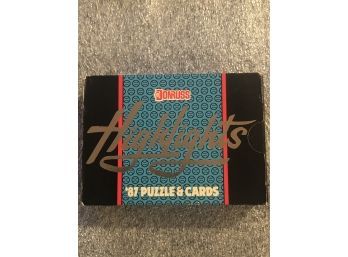 1987 Donruss Highlights Complete 56 Card Set