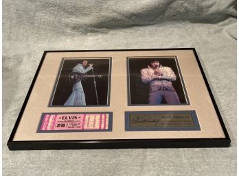 Elvis Presley Commemorative Plaque 287/2500 With COA