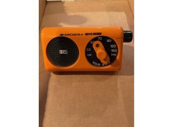 Vintage Archer Road Patrol Transistor Radio