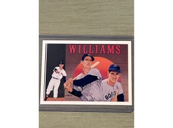 Ted Williams Baseball Heroes Card