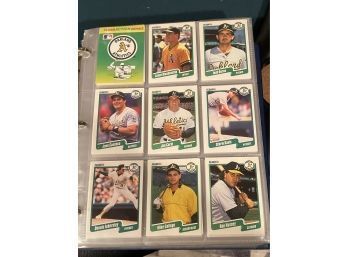 1990 Fleer Baseball Complete Set, And Traded Set