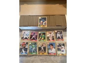 1987 Topps Complete Set