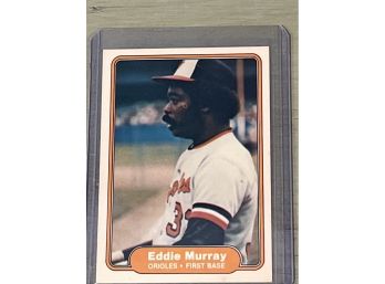 1982 Fleer Eddie Murray Card