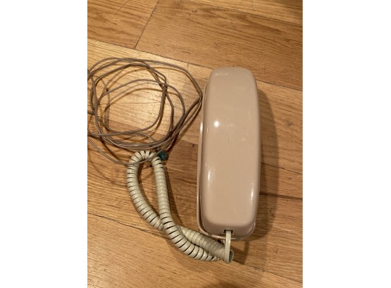 Vintage 80s Western Electric Bell Systems Trimline Beige Push Button Phone