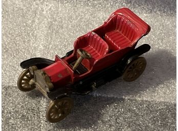 VINTAGE TOOTSIETOY MODEL T FORD 1912 CAR BLACK RED CHICAGO 24 REDLINE ERA USA