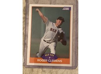 1989 Score Roger Clemens