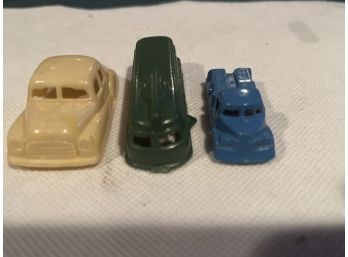3 Assorted Cars