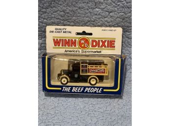 Winn-Dixie Truck Table Supply From 1979 NIB