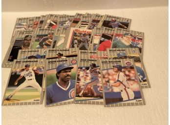 1989 Fleer Assorted Cards - 50  Plus Cards