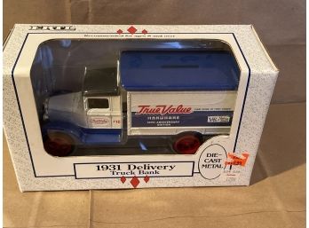 ERTL True Value Coin Bank With Key