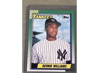 Topps Bernie Williams Card