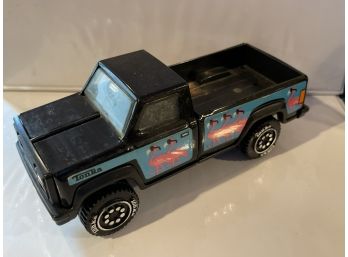 Collectible Black TONKA Miami Vice Flamingo Toy Pick Up Truck Made In Mexico
