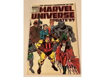 Official Handbook Of The Marvel Universe Update '89 #2  Marvel Comics 1989