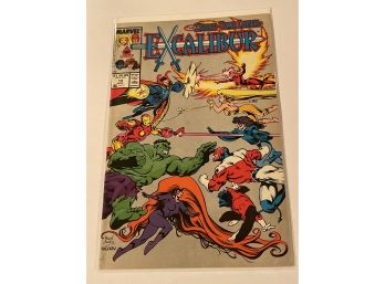Excalibur Comic Book #14 Marvel Comics 1989